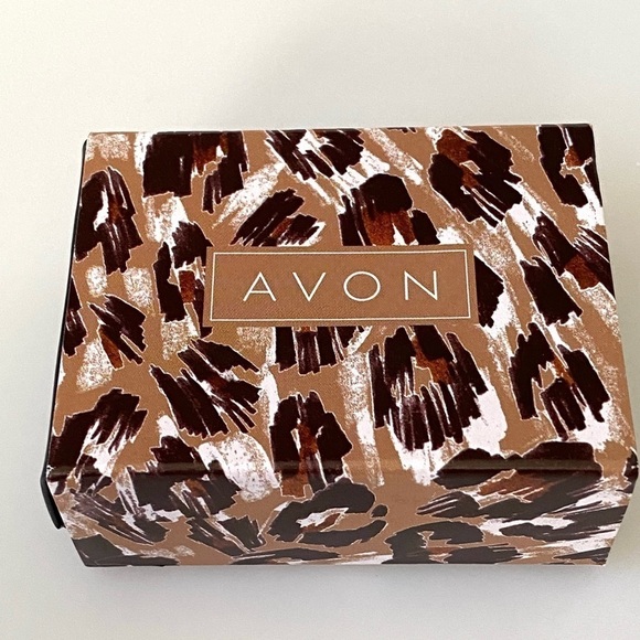 04 Avon Earrings Cali Deco Gold Tone and Black Dangle Drop Pierced Earrings 2008 - Picture 7 of 10